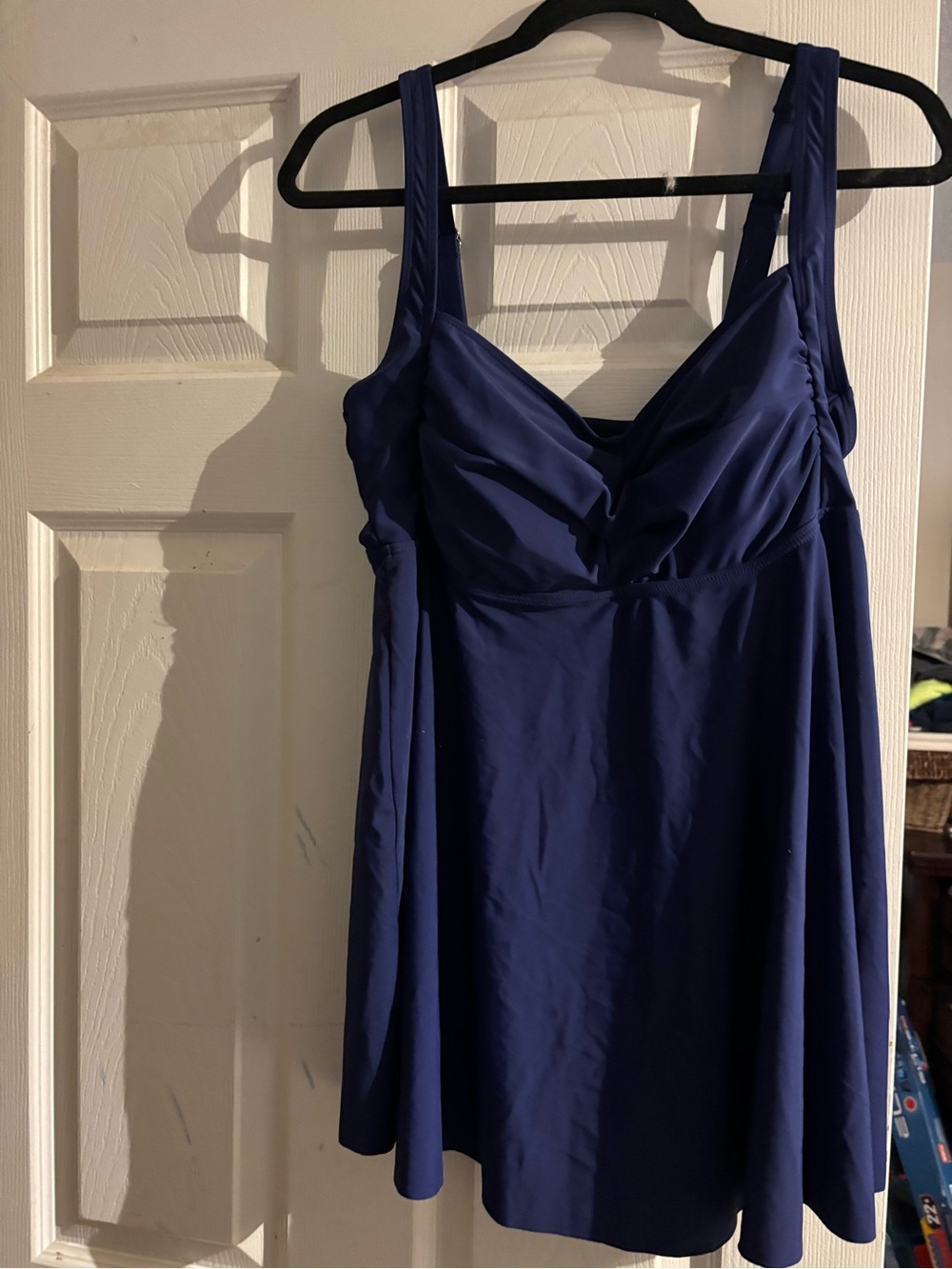 Reposhing, I have too many bathing suits, NWOT BloomChic Navy Tankini…size 14-16